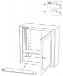 USAG 5010 B3 Type 1 Wall Cabinet Spare Parts